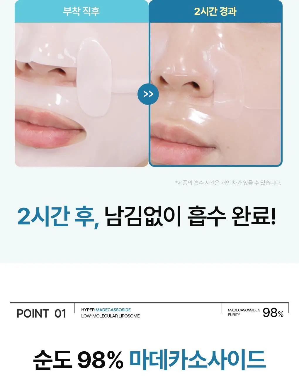 [앰플한병팩] 메디힐 하이퍼 마스크 1매 겔마스크 4종 (콜라겐/PDRN/마데카소사이드/히알루론산) 상세페이지 35